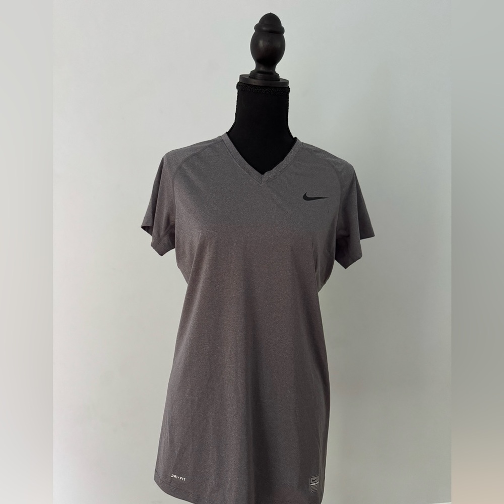 Nike Women's Charcoal Short Sleeve Tee